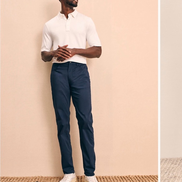 Faherty Other - Faherty Movement™ 5-Pocket Pant Athletic Fit